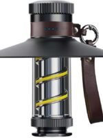 Cluemart 2000mAh Rechargeable LED Camping Lantern & Flashlight – 4 Lighting Modes, Portable Tent Emergency Light