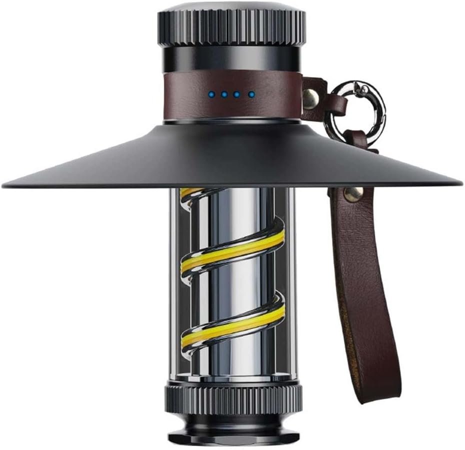 Cluemart 2000mAh Rechargeable LED Camping Lantern & Flashlight – 4 Lighting Modes, Portable Tent Emergency Light