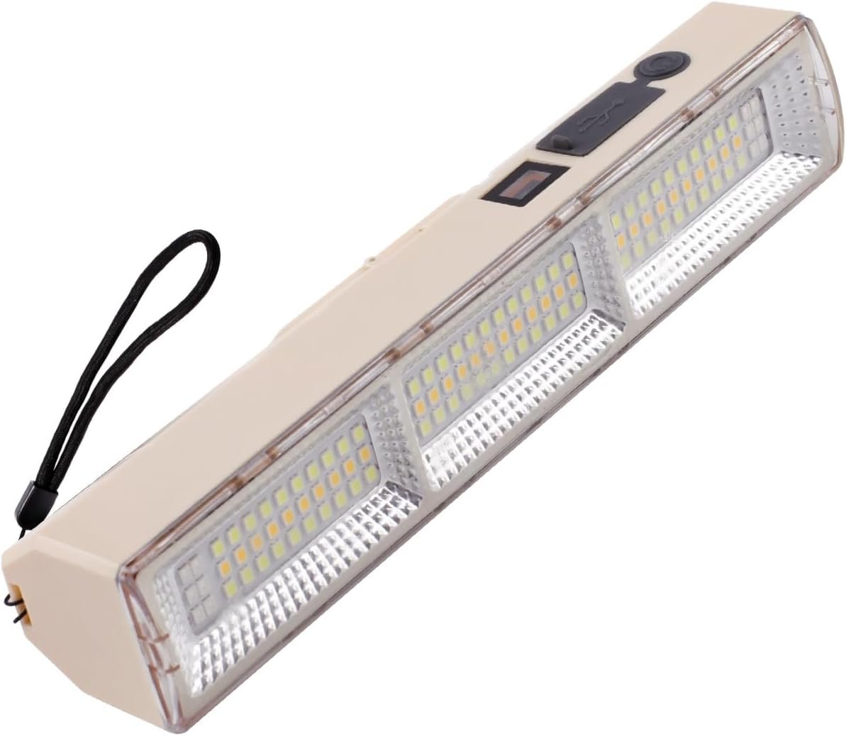 Cluemart 30cm Portable Cordless LED Work Light | Wide-Beam Floodlight & Flashlight for Car Repair, Workshop & Camping