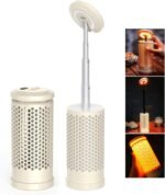 Cluemart 2-in-1 Foldable LED Camping Lantern & Torch | Built-in Magnet, Kickstand, USB Rechargeable Tent Light