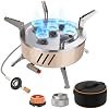 Ultra-Light Portable Camping Gas Stove – 2800W Foldable Stainless Steel Backpacking Burner with Carry Bag