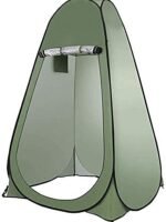 Instant Pop-Up Outdoor Dressing Tent & Camp Toilet Shelter – 190T UV Silver-Coated Waterproof Privacy Pod for Hiking, Picnics & Photography